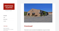 Desktop Screenshot of feestzaalvalentino.be